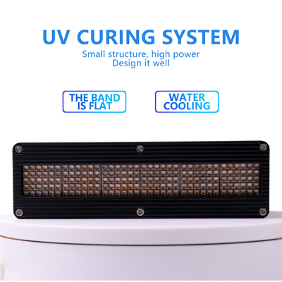 Diodo emissor de luz UV de UVA que cura o sinal de interruptor do sistema que escurece 0-600W AC220V 10w/Cm2